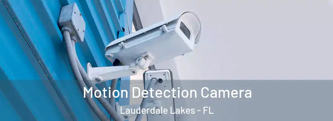Motion Detection Camera Lauderdale Lakes - FL